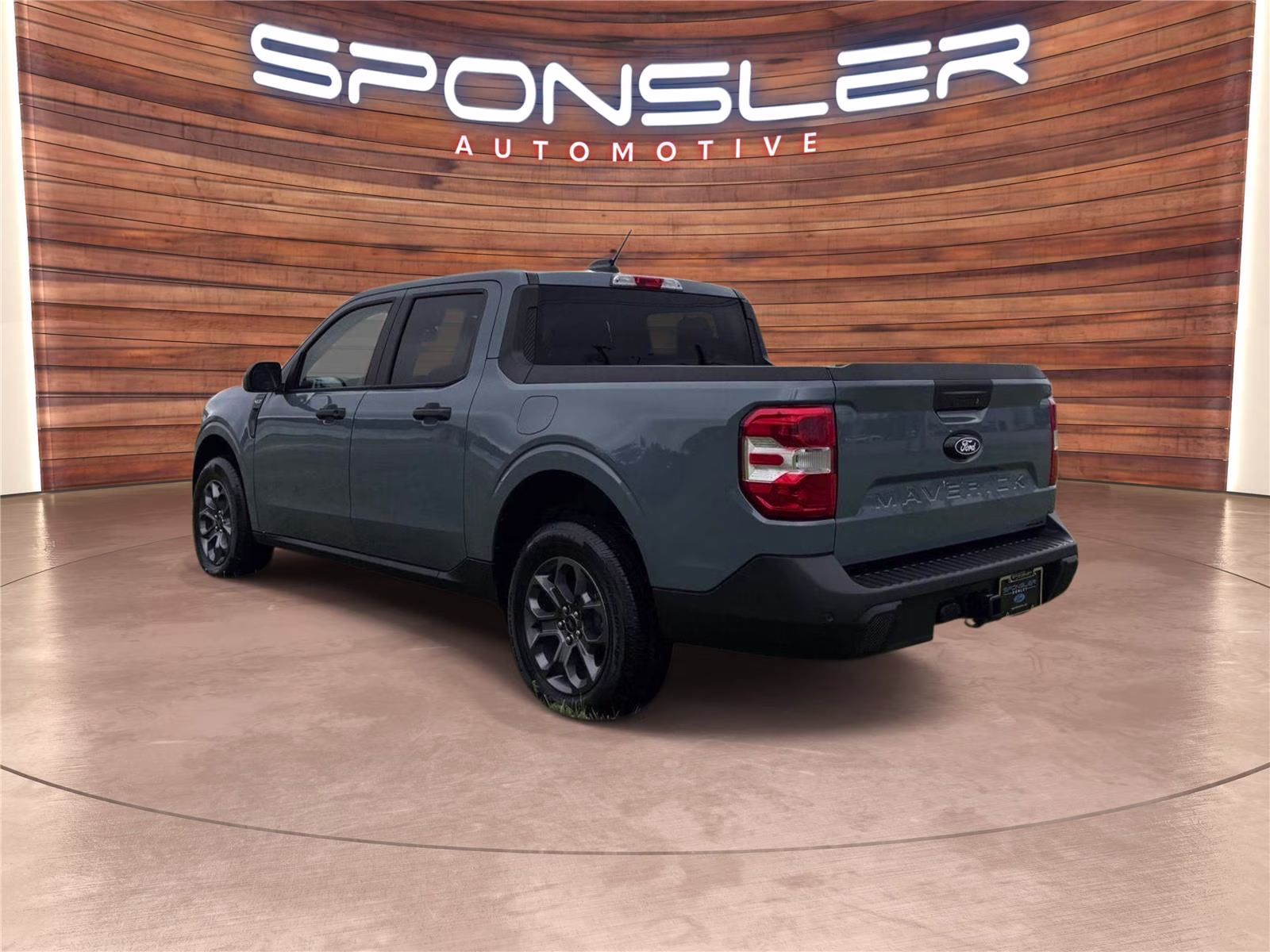 2026 Azure Gray Metallic Tri-Coat Ford Maverick XLT AWD Truck