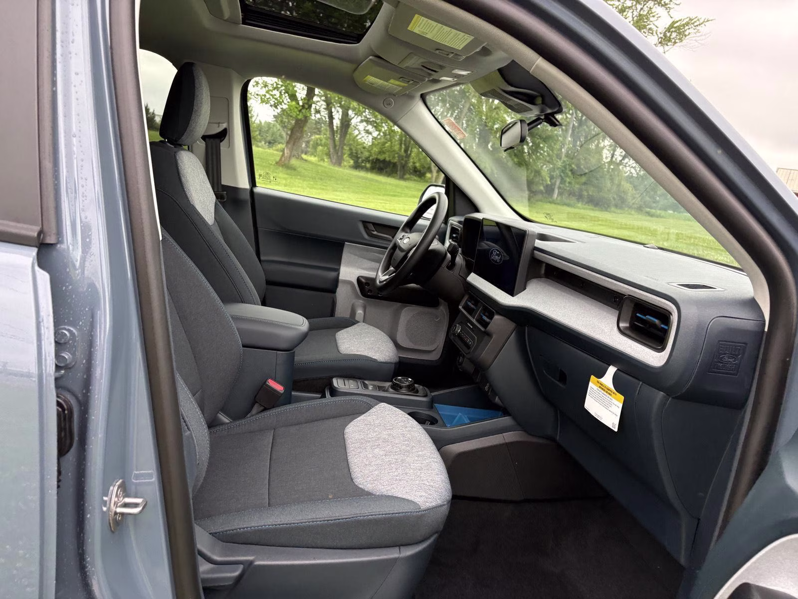 2026 Azure Gray Metallic Tri-Coat Ford Maverick XLT AWD Truck