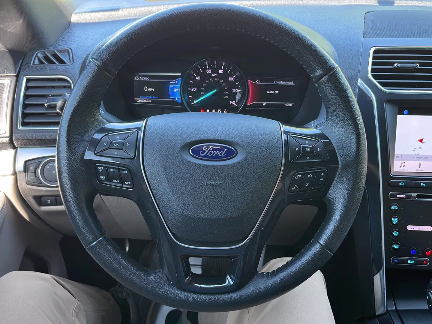 2018 Ruby Red Metallic Tinted Clearcoat Ford Explorer Limited FWD SUV