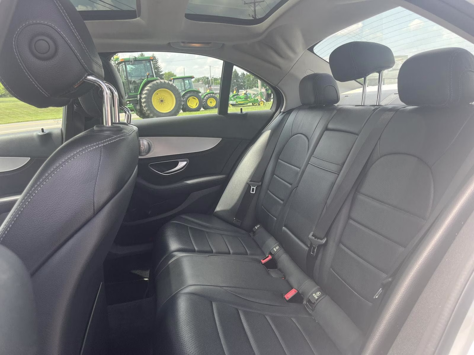 2015 Polar White Mercedes-Benz C-Class C 300 AWD Sedan