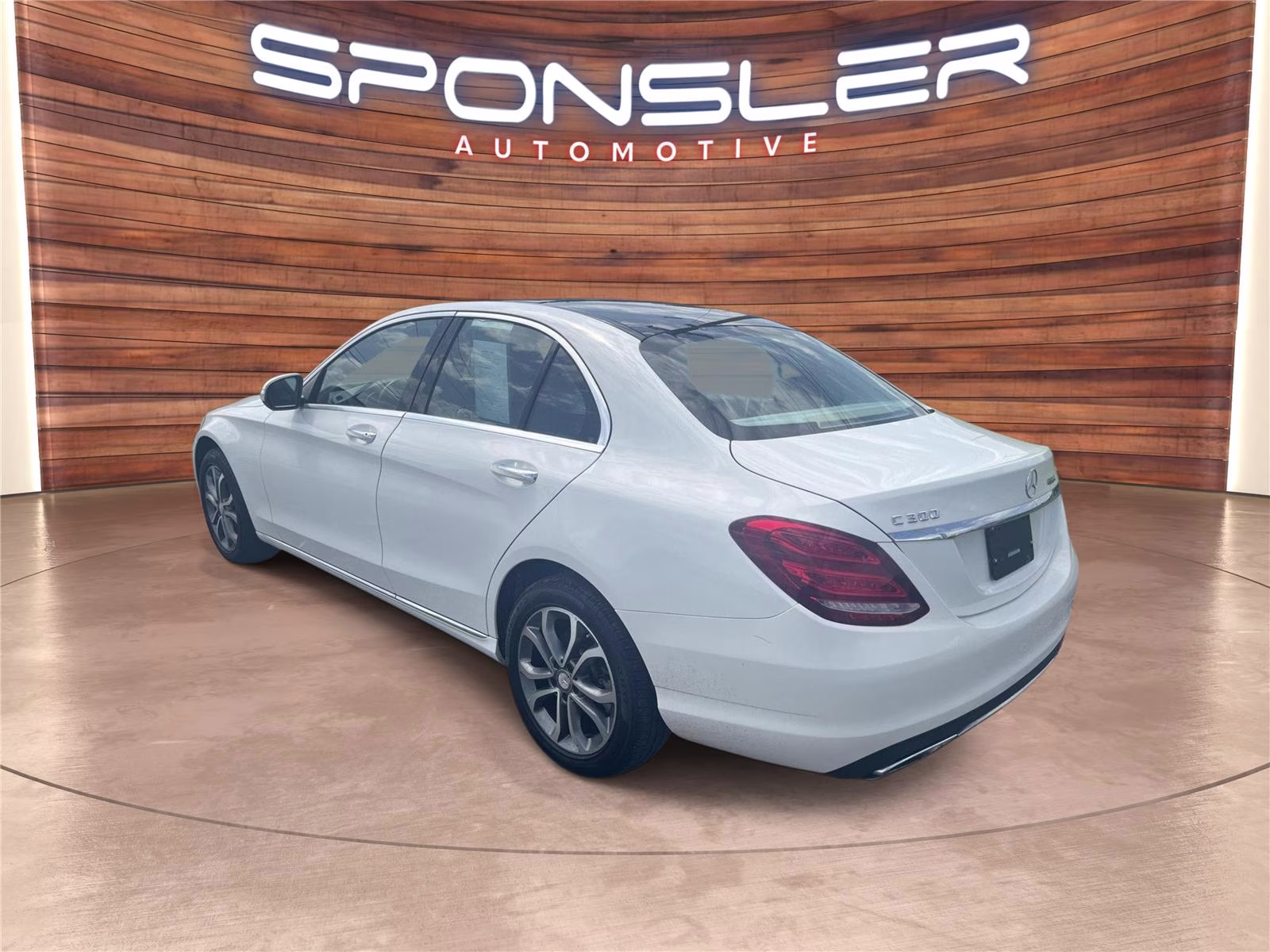 2015 Polar White Mercedes-Benz C-Class C 300 AWD Sedan