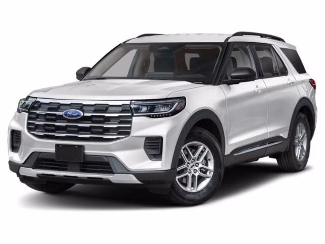 2026 Space White Metallic Ford Explorer Active w/200A Pkg 4X4 SUV