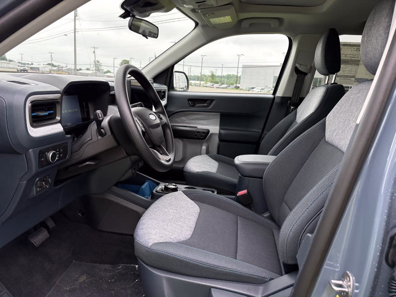 2026 Azure Gray Metallic Tri-Coat Ford Maverick XLT AWD Truck