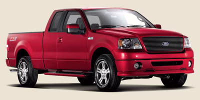 2007 RED Ford F-150 4X4 Truck