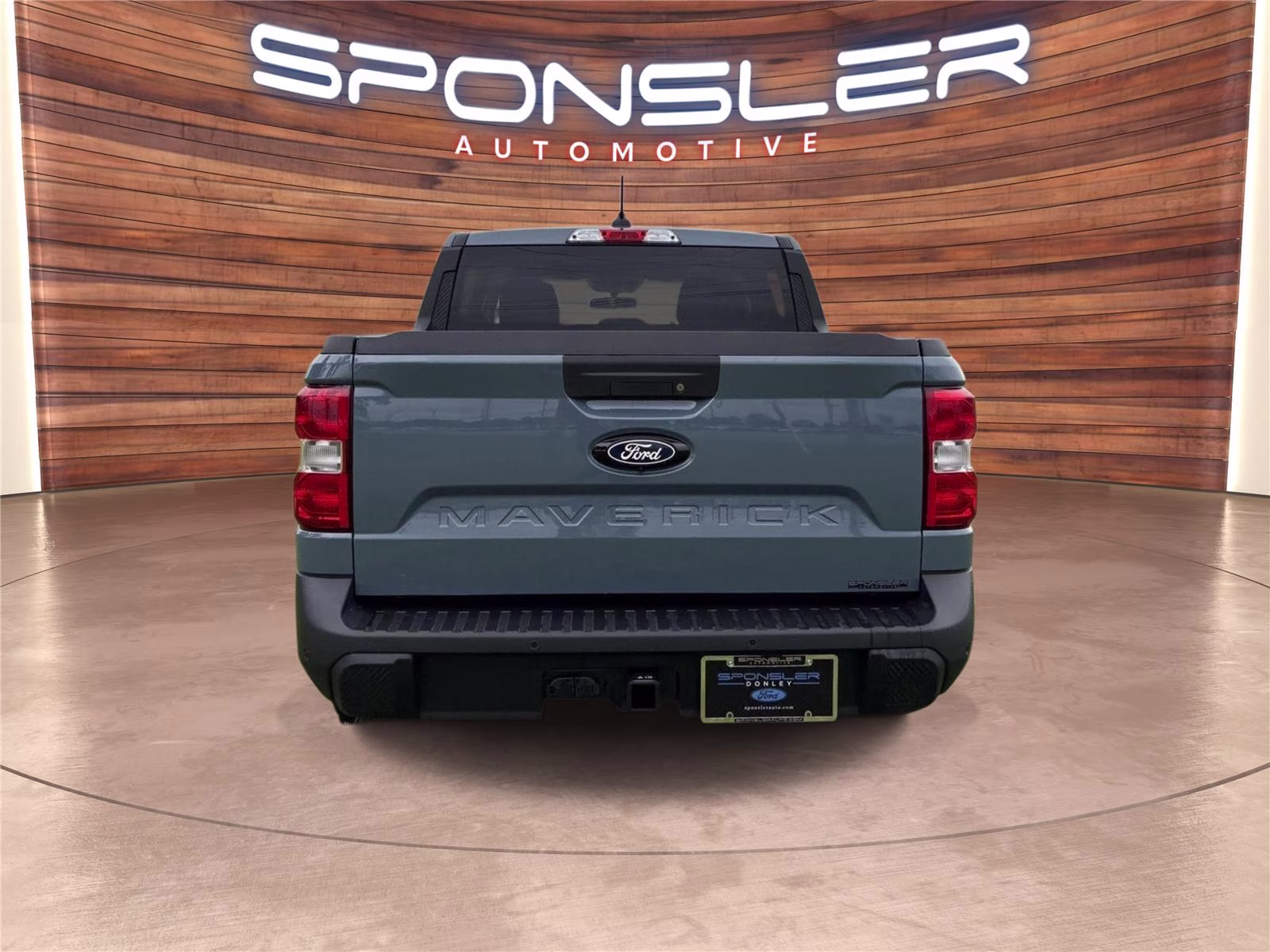 2026 Azure Gray Metallic Tri-Coat Ford Maverick XLT AWD Truck
