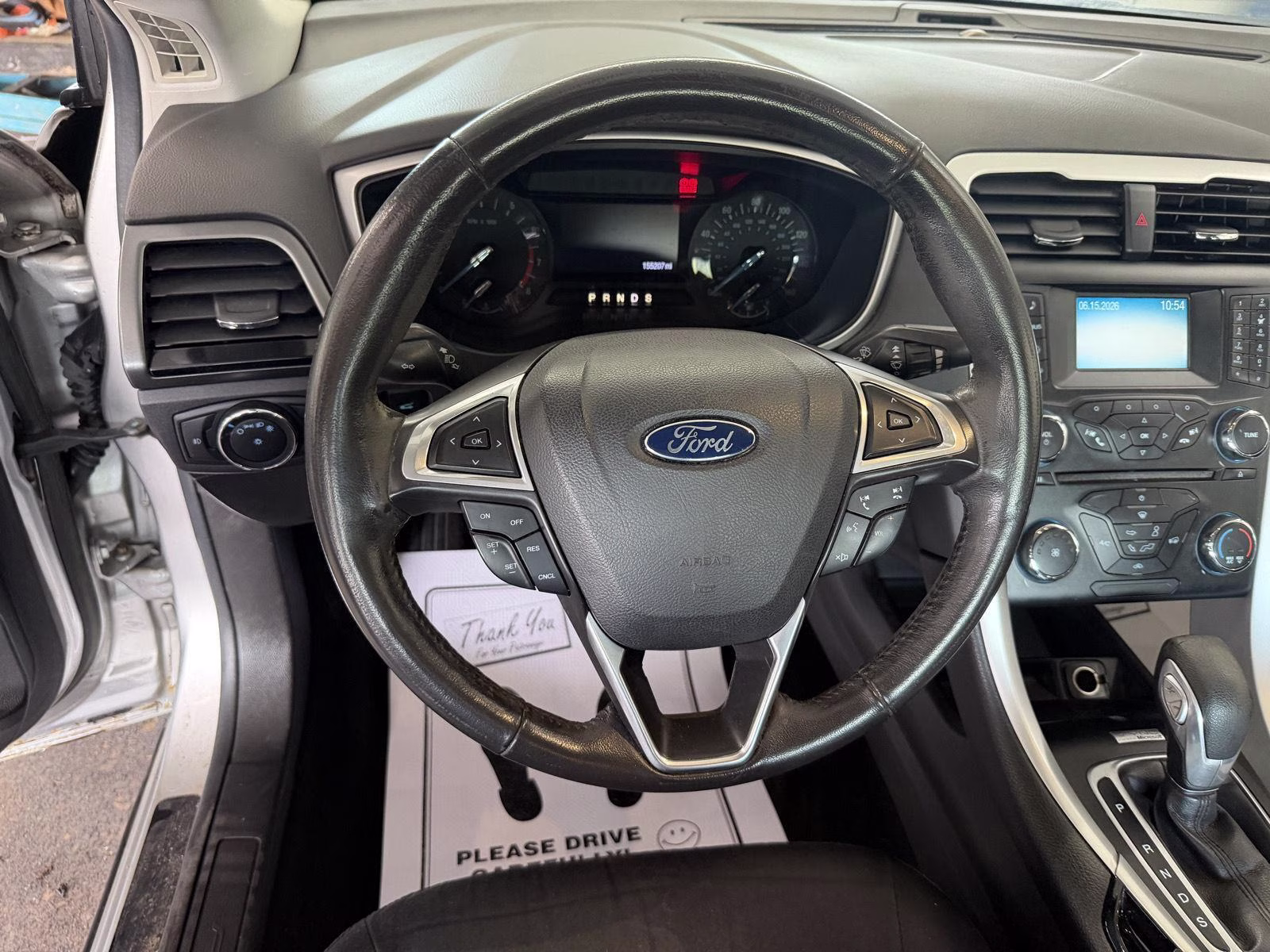 2014 Ingot Silver Metallic Ford Fusion SE FWD Sedan