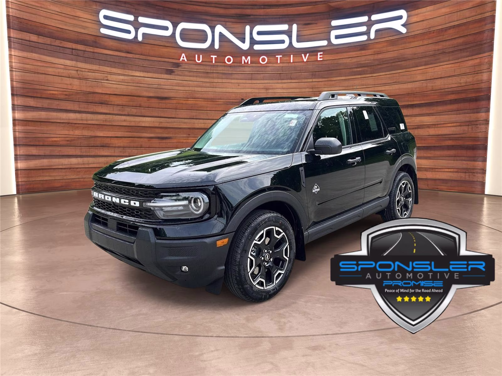 2026 Shadow Black Ford Bronco Sport Outer Banks 4X4 SUV
