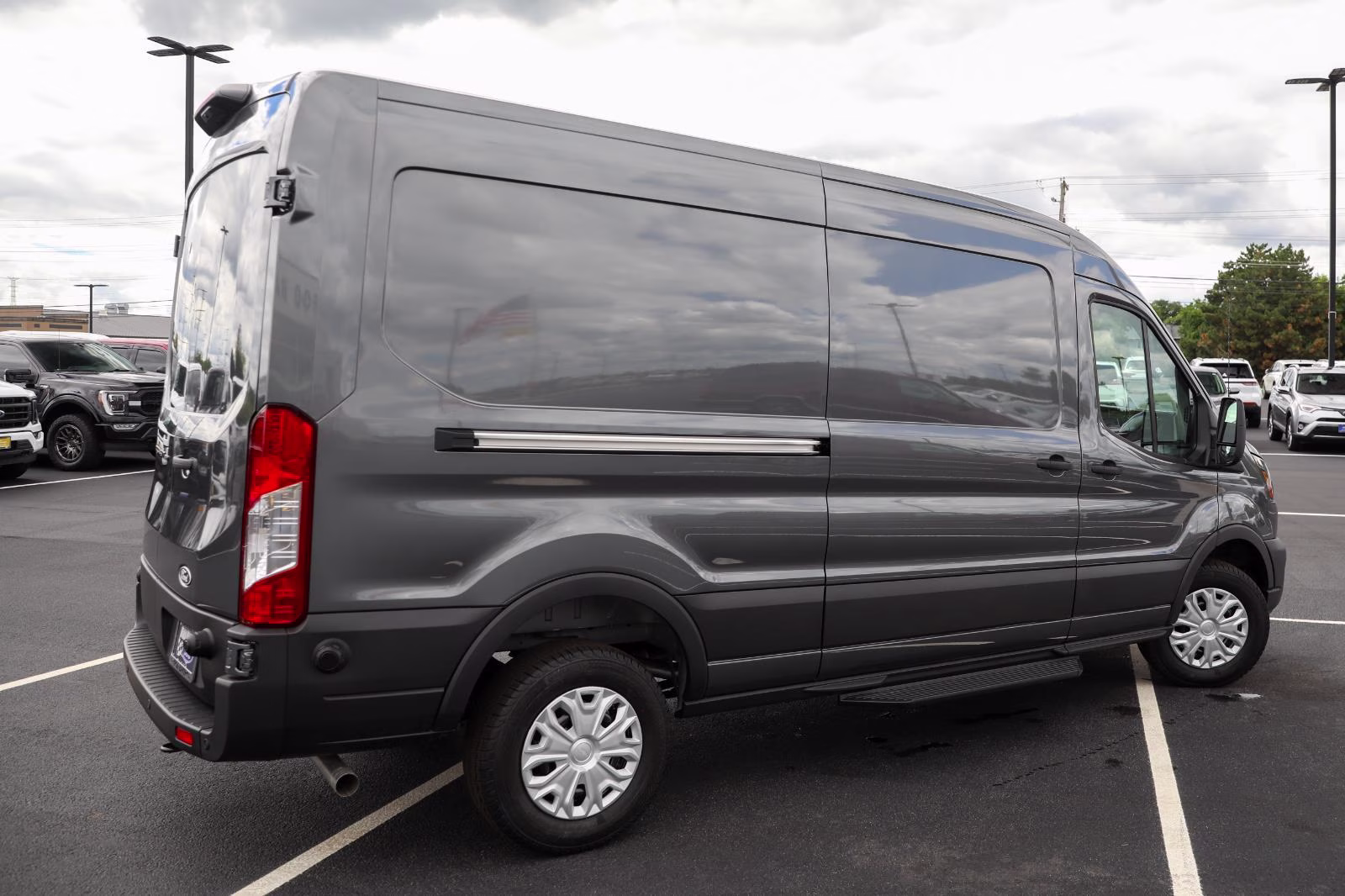 2026 Carbonized Gray Metallic Ford Transit Cargo Van RWD Van