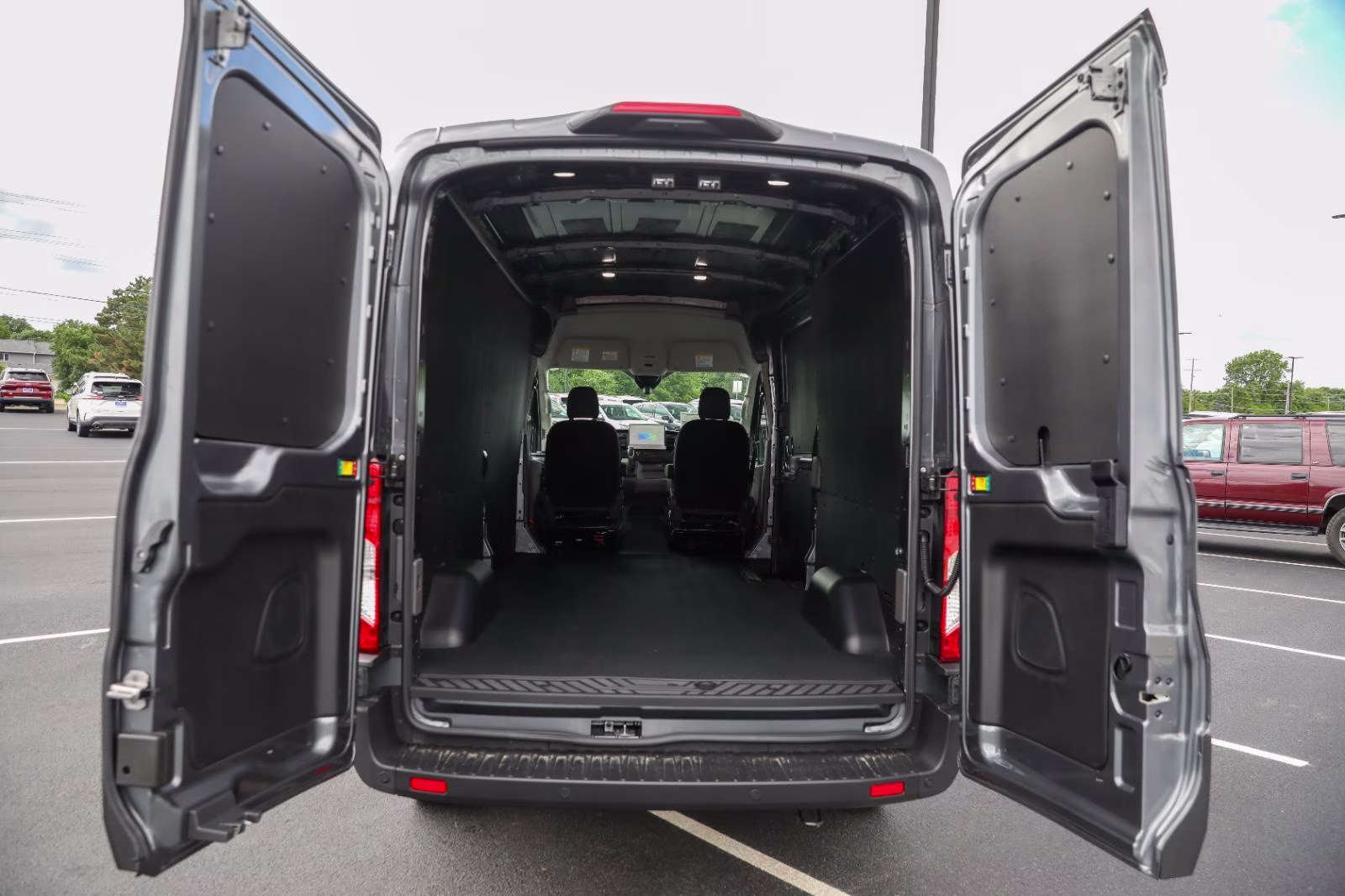 2026 Carbonized Gray Metallic Ford Transit Cargo Van RWD Van