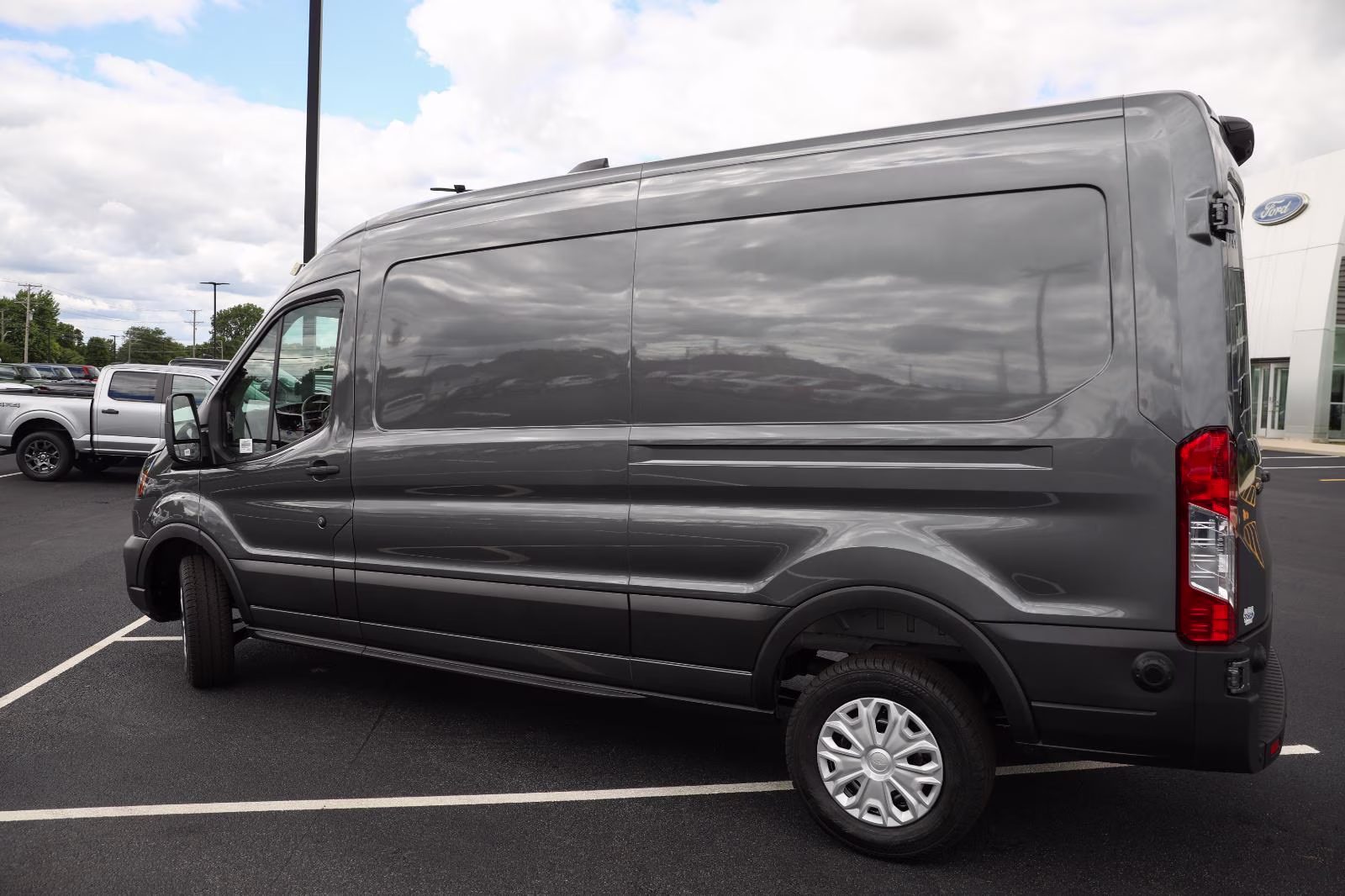 2026 Carbonized Gray Metallic Ford Transit Cargo Van RWD Van