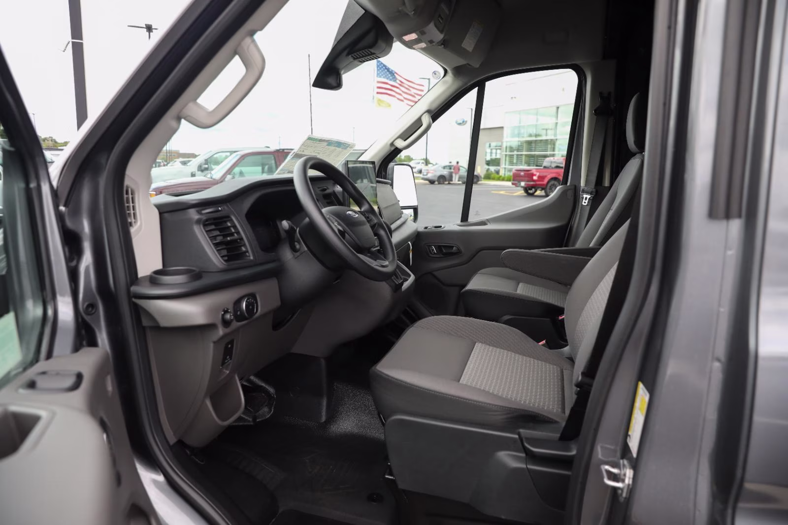 2026 Carbonized Gray Metallic Ford Transit Cargo Van RWD Van