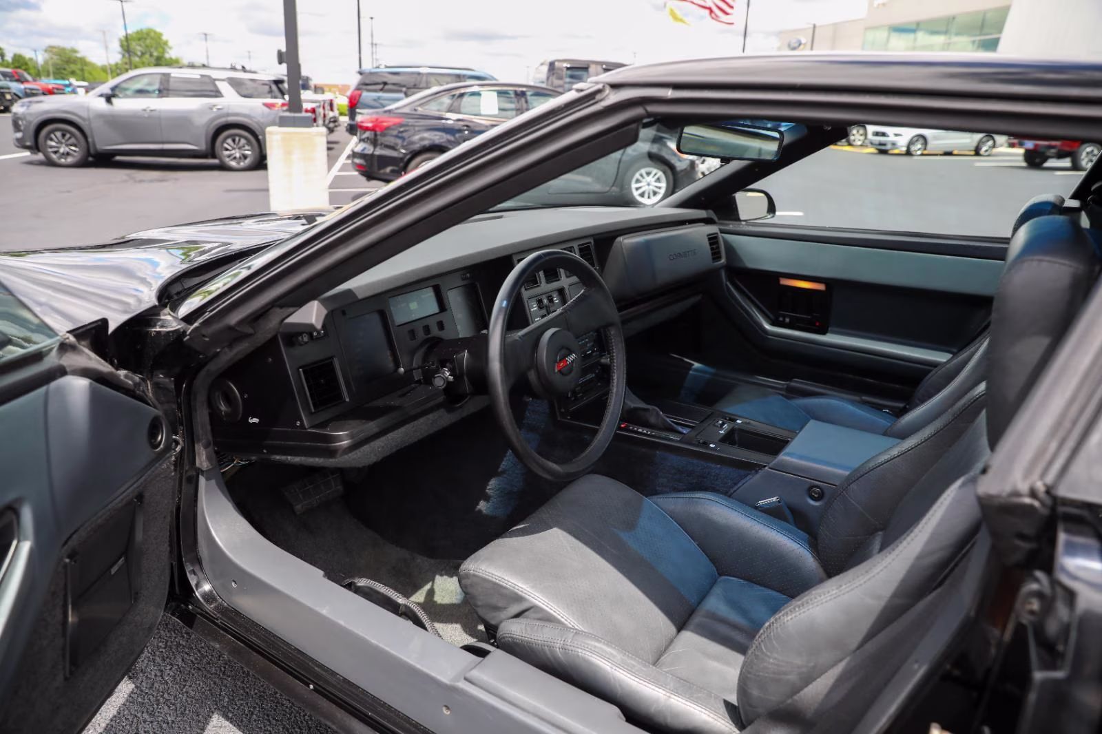 1984 BLACK Chevrolet Corvette FWD