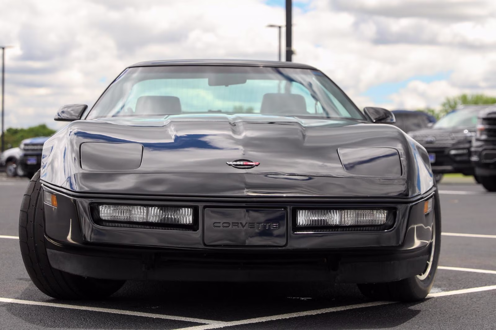 1984 BLACK Chevrolet Corvette FWD