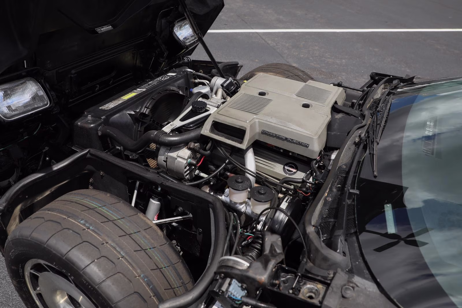 1984 BLACK Chevrolet Corvette FWD