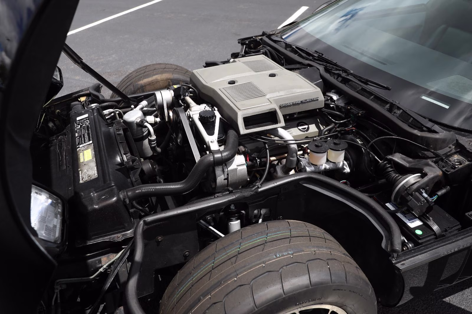 1984 BLACK Chevrolet Corvette FWD