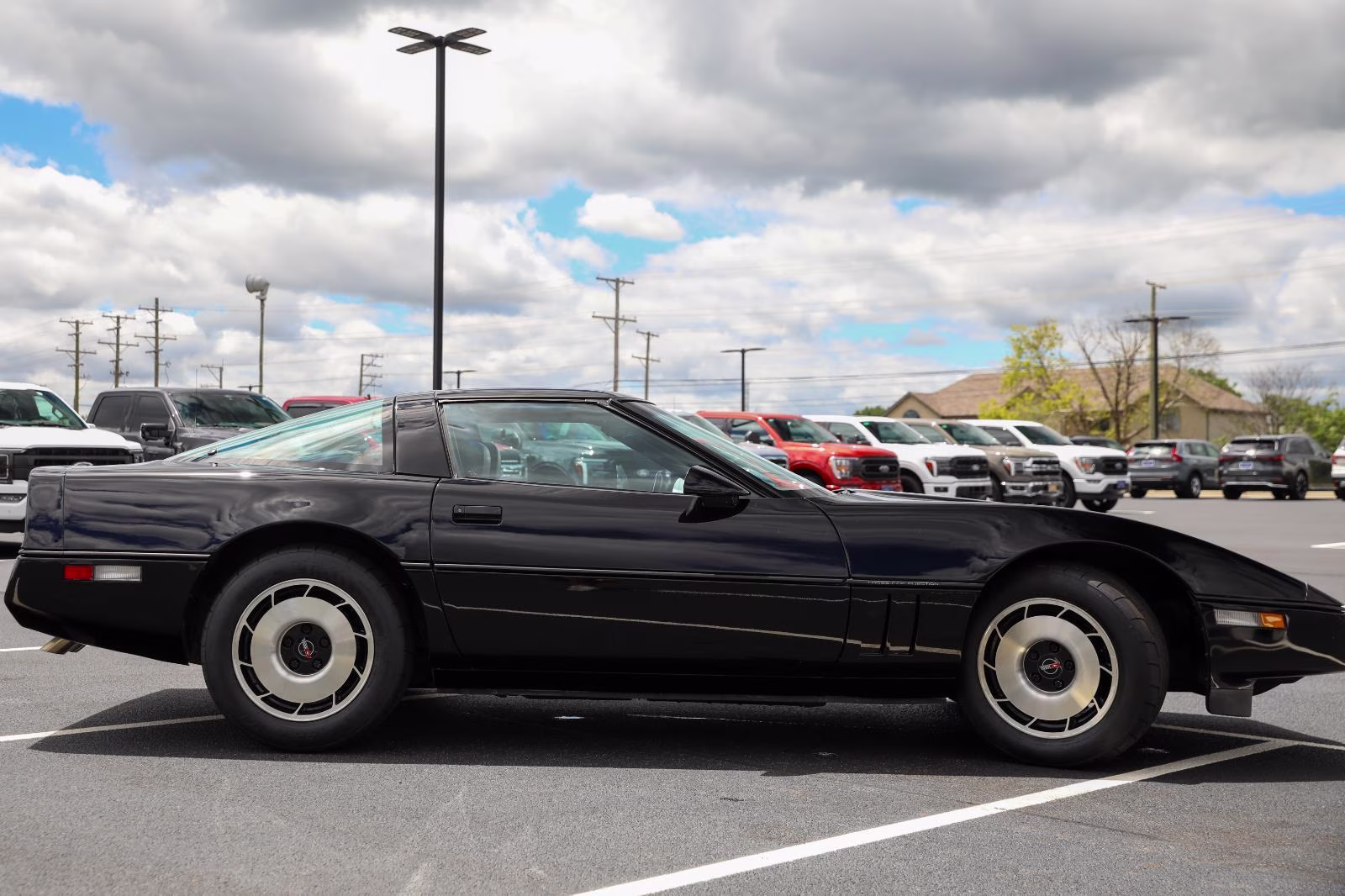 1984 BLACK Chevrolet Corvette FWD