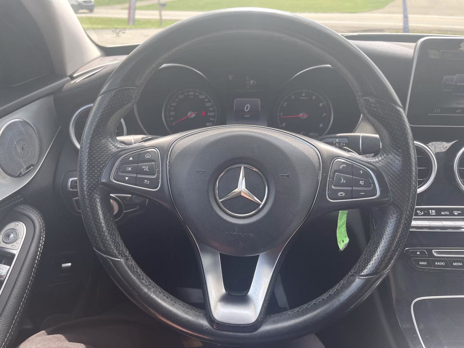 2015 Polar White Mercedes-Benz C-Class C 300 AWD Sedan