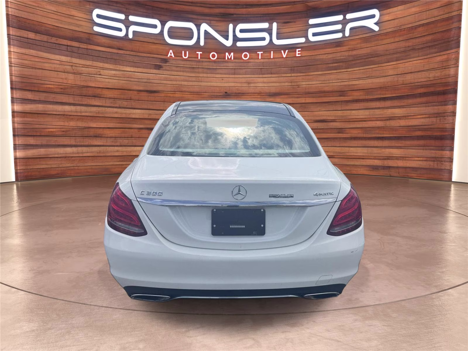 2015 Polar White Mercedes-Benz C-Class C 300 AWD Sedan