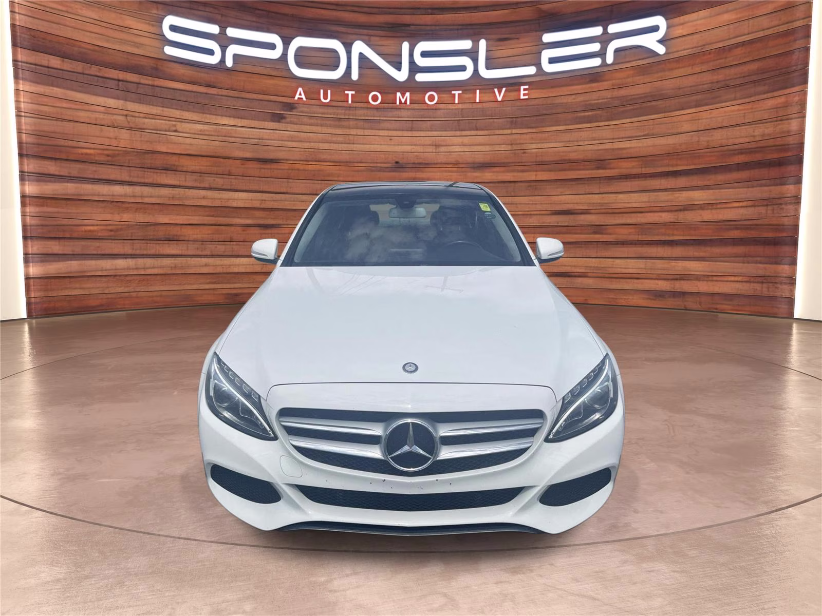2015 Polar White Mercedes-Benz C-Class C 300 AWD Sedan