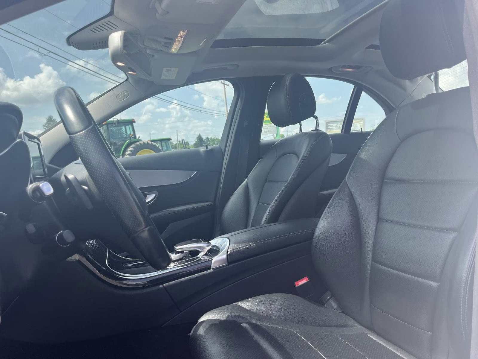 2015 Polar White Mercedes-Benz C-Class C 300 AWD Sedan