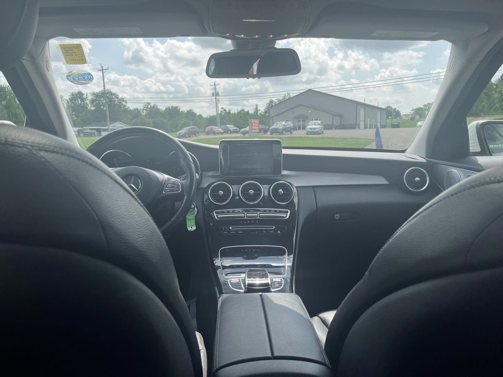 2015 Polar White Mercedes-Benz C-Class C 300 AWD Sedan