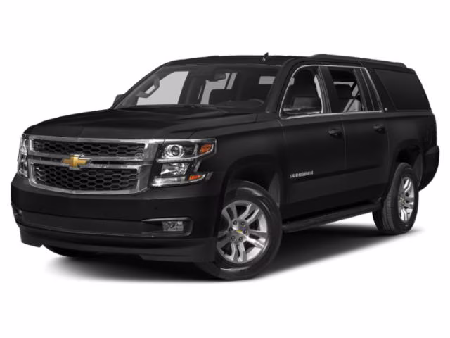 2015 Black Chevrolet Suburban LT 4X4 SUV