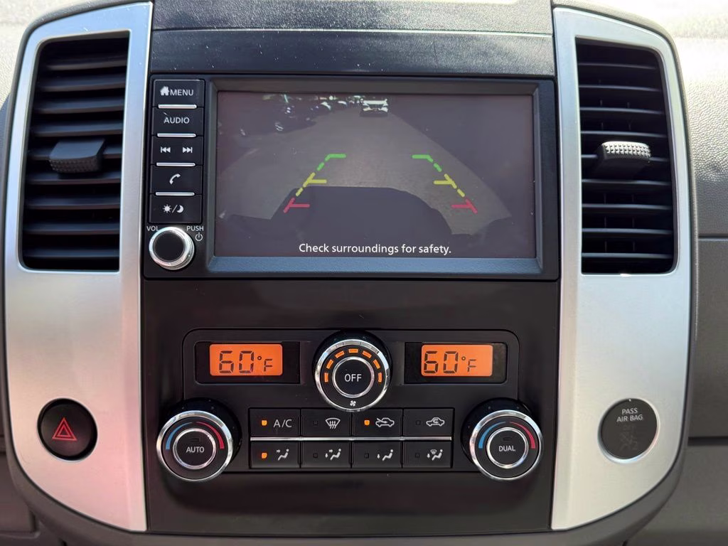 2021 Glacier White Nissan Frontier SV 4X4 Truck