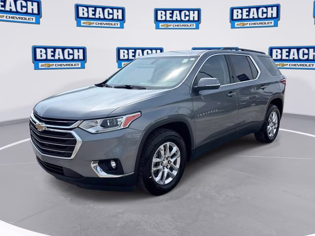 2021 Steel Metallic Chevrolet Traverse LT AWD SUV