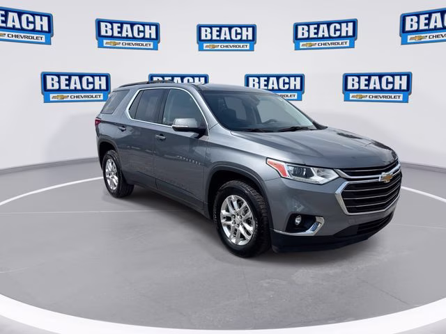2021 Steel Metallic Chevrolet Traverse LT AWD SUV
