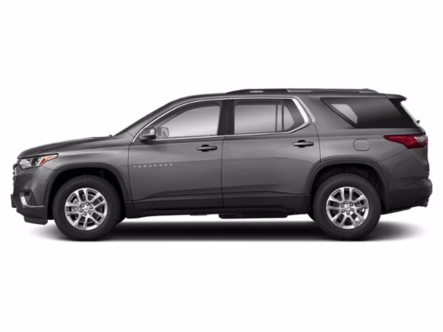 2021 Steel Metallic Chevrolet Traverse LT AWD SUV