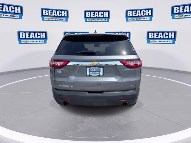 2021 Steel Metallic Chevrolet Traverse LT AWD SUV