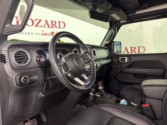 2020 Black Clearcoat Jeep Wrangler Unlimited Sahara 4X4 SUV