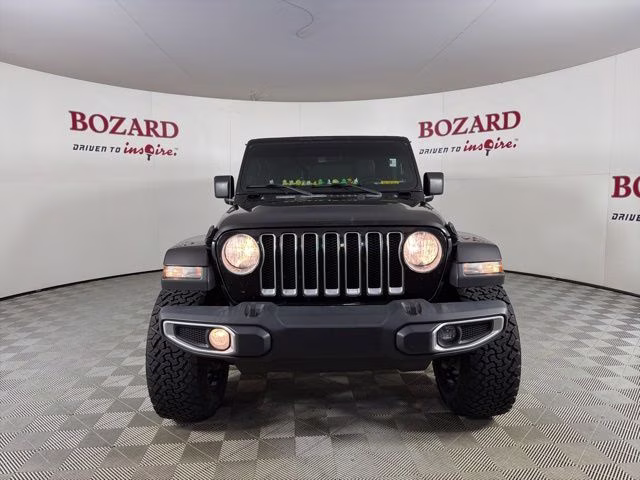 2020 Black Clearcoat Jeep Wrangler Unlimited Sahara 4X4 SUV