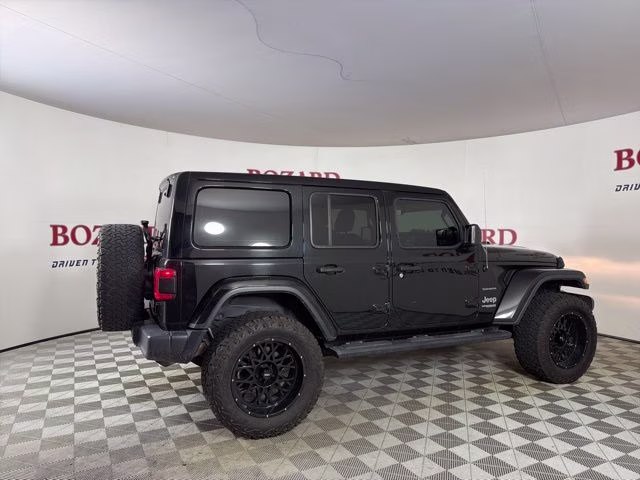 2020 Black Clearcoat Jeep Wrangler Unlimited Sahara 4X4 SUV