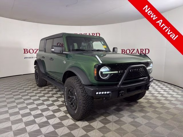 2022 Green Metallic Ford Bronco Wildtrak 4X4 SUV