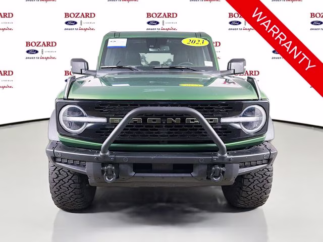 2022 Green Metallic Ford Bronco Wildtrak 4X4 SUV