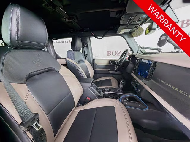 2022 Green Metallic Ford Bronco Wildtrak 4X4 SUV