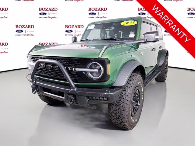 2022 Green Metallic Ford Bronco Wildtrak 4X4 SUV