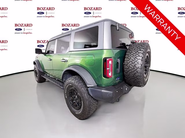 2022 Green Metallic Ford Bronco Wildtrak 4X4 SUV