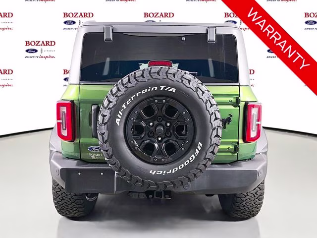 2022 Green Metallic Ford Bronco Wildtrak 4X4 SUV