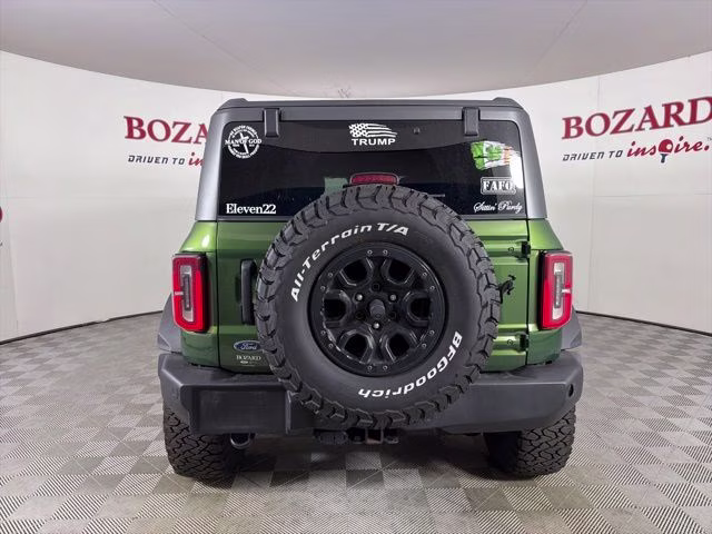 2022 Green Metallic Ford Bronco Wildtrak 4X4 SUV