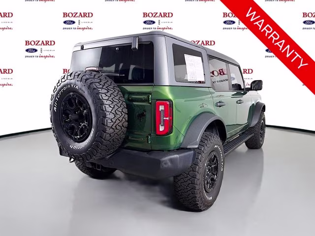 2022 Green Metallic Ford Bronco Wildtrak 4X4 SUV