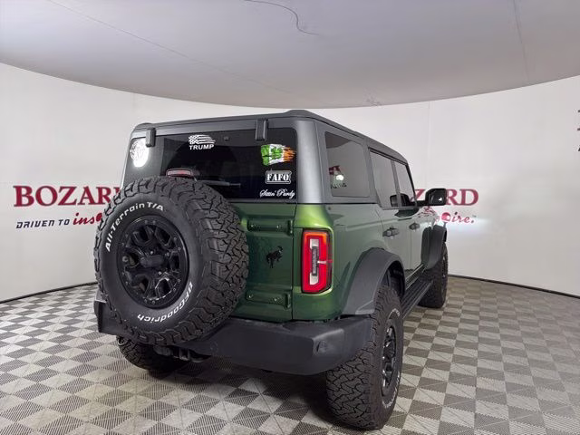 2022 Green Metallic Ford Bronco Wildtrak 4X4 SUV
