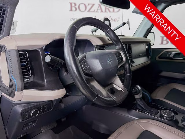 2022 Green Metallic Ford Bronco Wildtrak 4X4 SUV