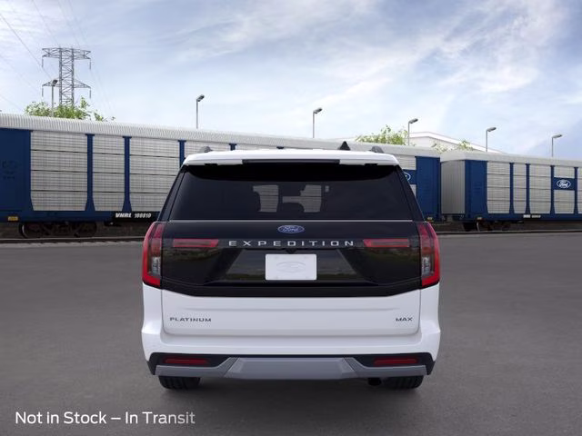 2026 Star White Metallic Tri-Coat Ford Expedition Max Platinum 4X4 SUV