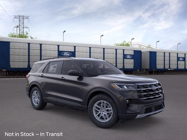 2026 Agate Black Metallic Ford Explorer Active RWD SUV