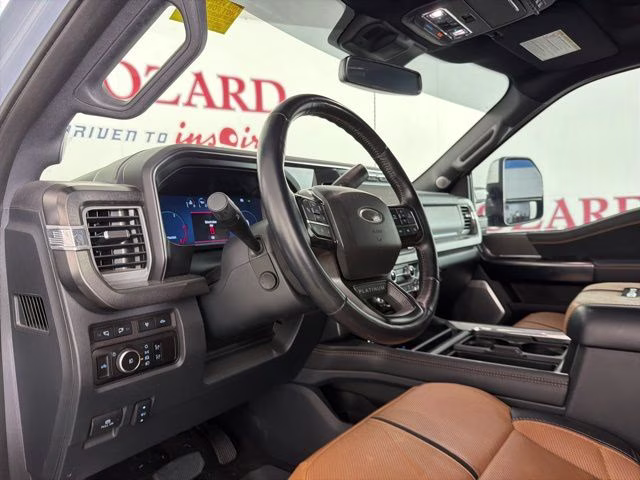 2024 Gray Ford Super Duty F-350 SRW Platinum 4X4 Truck