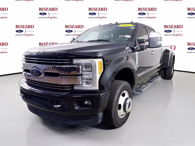 2017 Shadow Black Ford Super Duty F-350 DRW Lariat DRW 4X4 Truck