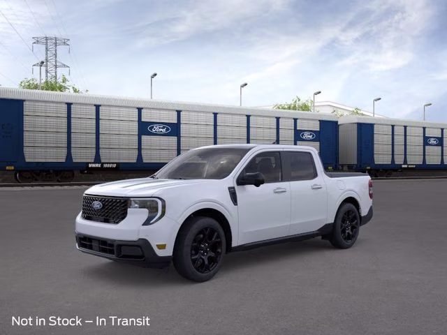 2026 Space White Metallic Ford Maverick Lariat AWD Truck