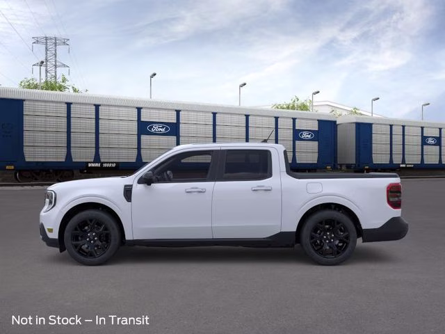 2026 Space White Metallic Ford Maverick Lariat AWD Truck